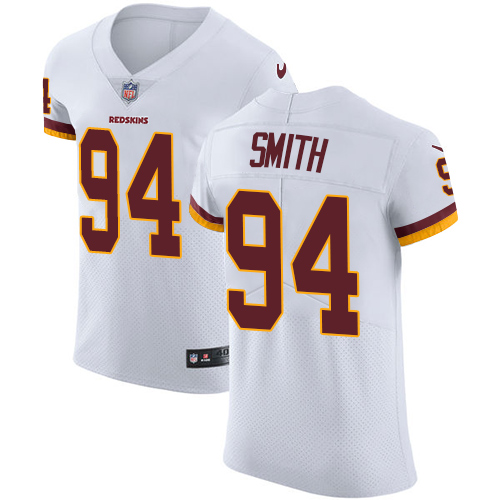 Nike Redskins #94 Preston Smith White Men's Stitched NFL Vapor Untouchable Elite Jersey - Click Image to Close